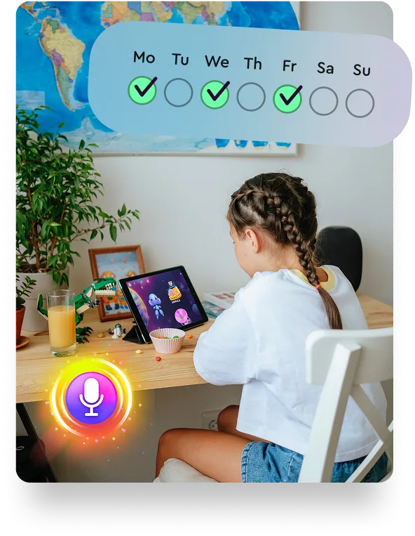 Alice With Gadgets at Home